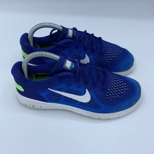 Nike Free RN Blue White Running Shoe